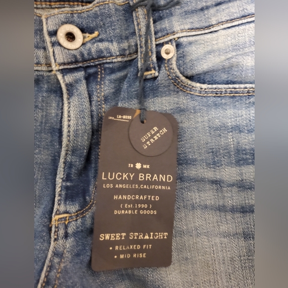 NWT Lucky Jeans - Sweet Straight 6/28. REFLECTION.. - Picture 7 of 7